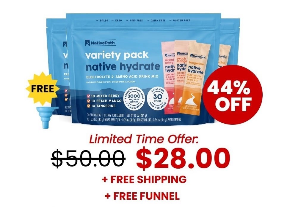 Native Path Hydrate Stick Packs